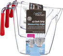 Kitchen Creative 3pc Measuring Jug Set