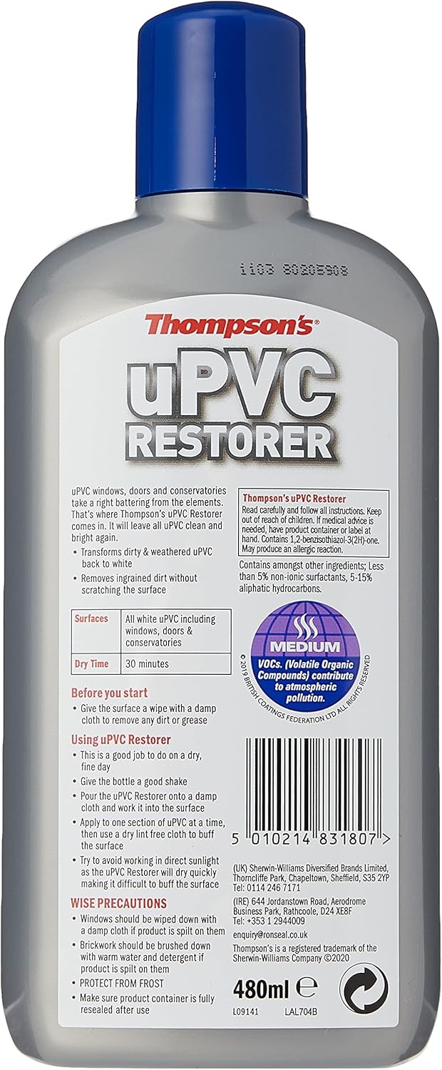 Thompsons UPVC Cleaner and Restorer | 480ml