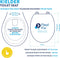 Croydex Flexi-Fix Toilet Seat, Wood White & Chrome WL600822H
