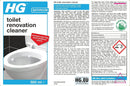 HG Toilet Renovation Cleaning Kit, Cleans & Descales Toilet Bowl 500ml