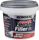 Ronseal Smooth Finish, Quick Drying Filler | White | 1 x 600g Tub