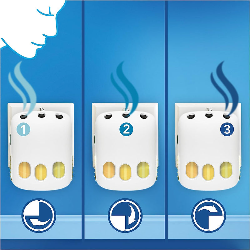 Febreze Ambi Pur 3Volution ZERO% Air Freshener Aqua Plug In Refills