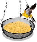 Oakdale Hanging Feeder Tray Micro Mesh Food Tray Black 18.5cm