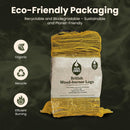 Wood Burner Logs 20L - Kiln Dried British Softwood Logs for Wood Burners