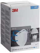 3M Cup Shaped Respirator Mask 8810 , 12 Pack Case