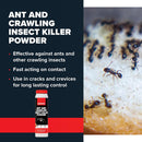 RENTOKIL Ant & Crawling Insect Killer Powder | Fast Acting Ready to Use Ant Killer Powder | 1 x 150g