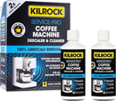 Kilrock All Coffee machine Descaler and Cleaner | 2 x 150ml Bottles
