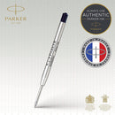 Parker Quink Ballpoint Pen Refill Medium Black Blister S0909550