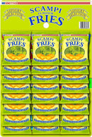 Walkers Smiths Scampi Fries Pub Card Snacks 24 x 27g