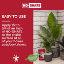 Lava-Lite No Gnats | Original Natural Fungus Gnat Killer for Houseplants, Soil & Compost | Child