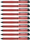 Retractable Rollerball Pen - STABILO PALETTE - Pack of 10 - Red 268/40-01
