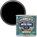 Hammerite Direct To Rust Satin Metal Paint - Black - 250Ml