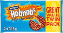 McVitie's Hobnobs | Milk Chocolate Biscuits | Twin Pack | 1 x 636g