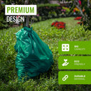 Ecobag 10 - Pack Extra Strong Heavy Duty Garden Sacks, 100L Recyclable Refuse Bags