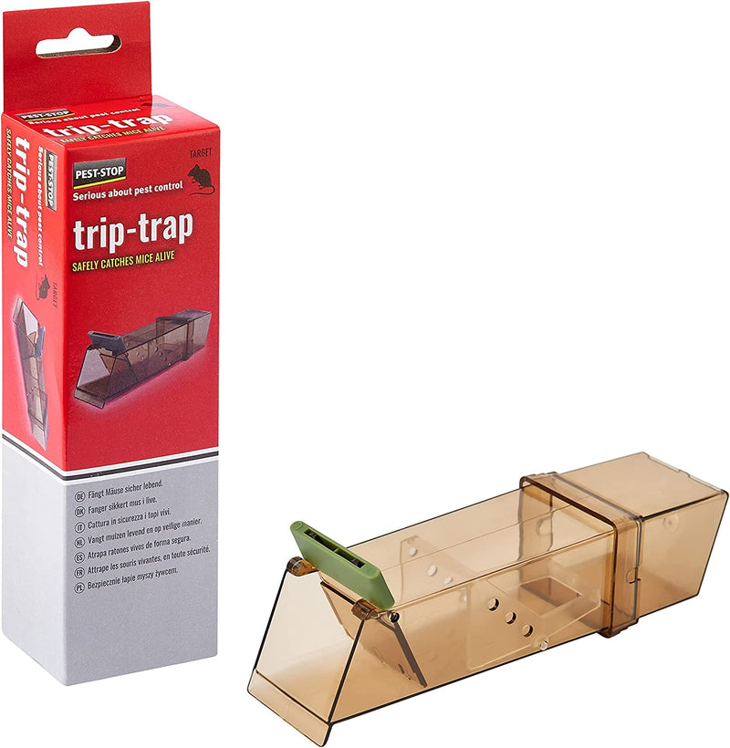 Mouse Trap Safe & Humane Rolling Reset Mouse Trap - Catch