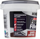 Ronseal Smooth Finish, Quick Drying Filler | White | 1 x 600g Tub