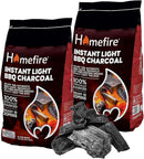 Homefire 2 x 1kg Instant Light Charcoal