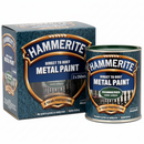 Hammerite  Direct To Rust Metal Paint | Hammered Dark Green Finish 250ml