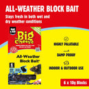 The Big Cheese All-Weather Block Bait - 10G X 6