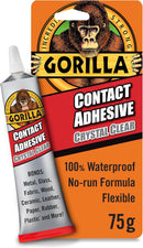 Gorilla Contact Adhesive Clear 75g Blister Pack