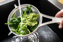 Chef Aid Large White Plastic Strainer 22cm | BPA Free