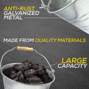 Fixtures Blackspur 12L Galvanised Steel Bucket