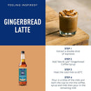 Tate & Lyle Fairtrade Gingerbread Barista Coffee Syrup 750ml