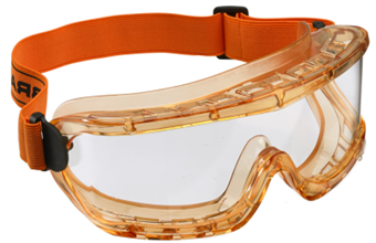 Beeswift Premium Amber Wide Vision Safety Goggles