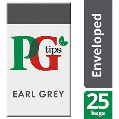 PG Tips Earl Grey Envelope Tea Bags (Pack of 25) 29013701