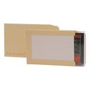 5 Star Office Envelopes Recycled Board Backed Hot Melt Peel/Seal 241x178mm Manilla (Pack of 125)