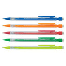 5 Star Mechanical Pencil Retractable with 0.7mm Lead Assorted Barrels (Pack of 10) 906829