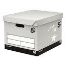 5 Star Storage Box and Lid Self-Assembly 336x391x285mm (Pack of 10) 908978 908978