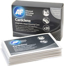 AF Cardclene Cleaning Cards with Isopropanol for Swipe-reading Machines Pack 20's