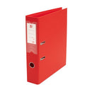 5 Star Premium Lever Arch File Foolscap 70mm Spine Polypropylene Red (Pack of 10) 913209
