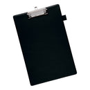 5 Star Standard Clipboard with PVC Cover Foolscap Black 913632