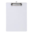 5 Star Clipboard Solid Plastic with Rounded Corners A4 Clear 913721
