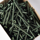 Forgefix Countersunk Decking Screws | 4.5 X 60Mm | Green | Box 200