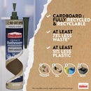 UniBond Kitchen and Bathroom Mould-Resistant, Translucent Silicone Sealant | 1 x 280ml Cartridge