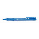 5 Star Retractable Ball Pen Medium 1mm Tip 0.7mm Line Blue (Pack of 20) 930384