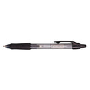 5 Star Retractable Gel Rollerball 0.7mm Tip 0.4mm Line Black (Pack of 12) 930392