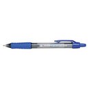 5 Star Retractable Gel Rollerball 0.7mm Tip 0.4mm Line Blue (Pack of 12) 930396