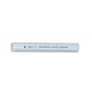 5 Star Ruler Plastic Shatter-resistant Metric/Imperial Markings 300mm Blue Tint (Pack of 10) 932693