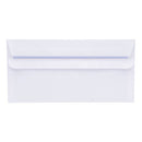 5 Star DL Wallet Envelope Self Seal 80gsm 220x110mm White Retail Pack (Pack of 50) 934740