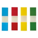 5 Star Index Flags 4 Bright Colours 12x45mm 35 Flags per Colour Assorted 935452