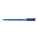 5 Star Ball Pen Medium 1mm Tip 0.5mm Line Blue (Pack of 20) 938017