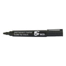 5 Star Permanent Marker Bullet Tip 2-5mm Line Black (Pack of 10) 938632