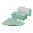 5 Star Z-fold 1-Ply Hand Towels Green (Pack of 12) 938721