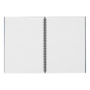 5 Star Wirebound Hardback Notebook Ruled A4 140 Page Indigo (Pack of 5) 943482