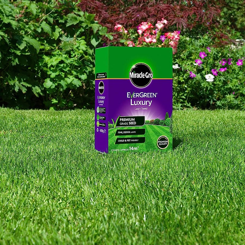 Miracle-Gro® Evergreen Luxury Grass Seed 420g