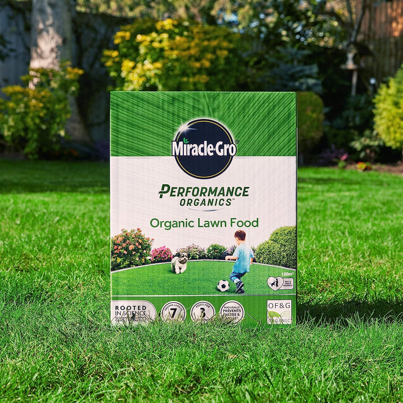 Miracle-Gro Performance Organics Lawn Feed - 100m2